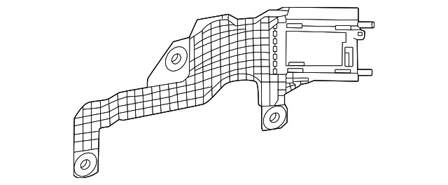 Genuine Acura Bracket Assembly L 8S464-TJB-A01