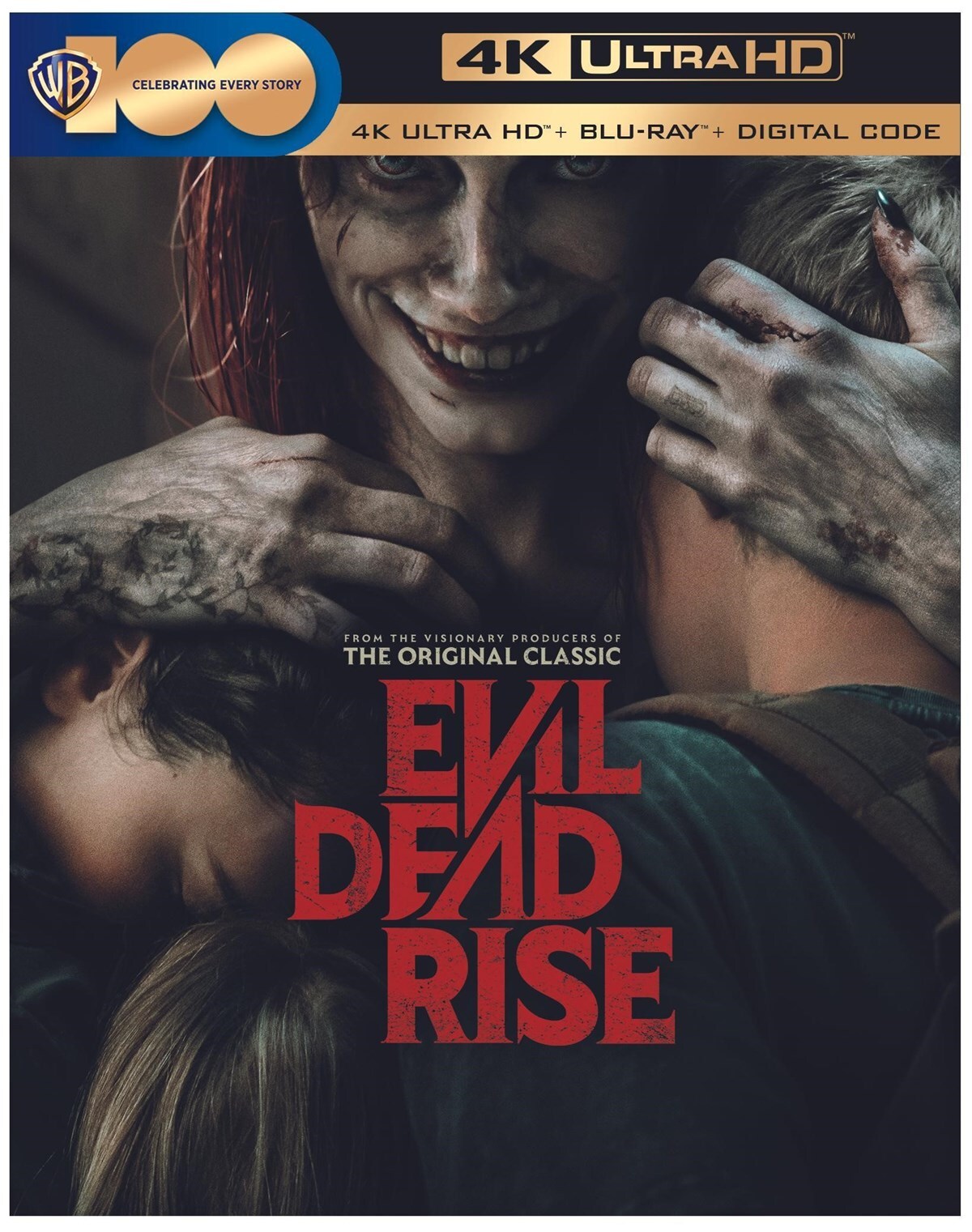 Evil Dead Rise 4K UHD Blu-ray Alyssa Sutherland NEW