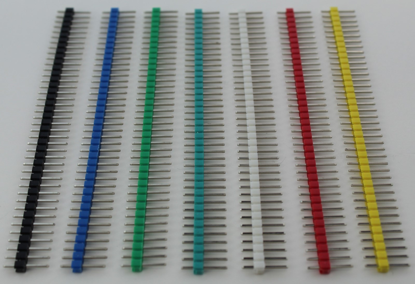 10pcs 1x40 40 Pin Header for PCB Arduino 2.54mm 0.1" Pitch