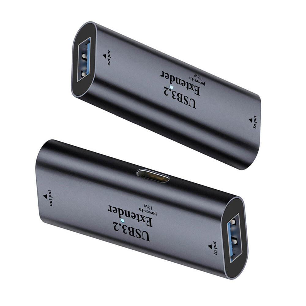 NFHK USB 3.0 Active Repeater Type-C Female Host to Type-A Female Device Extender