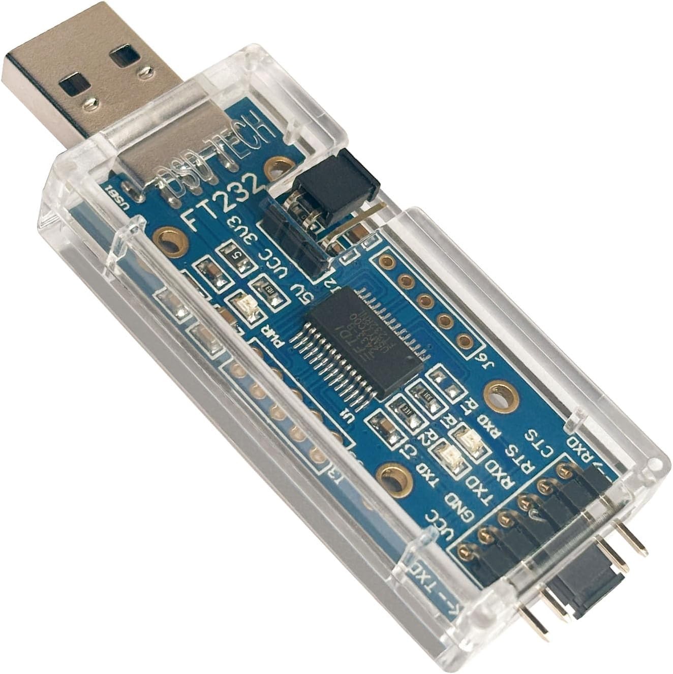 DSD TECH SH-U09C USB to TTL Serial Adapter with FTDI FT232RL Chip Compatible...