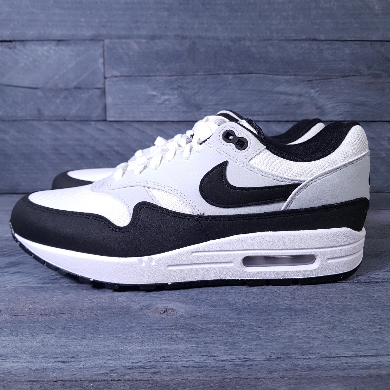NIKE Air Max 1 Running Shoes Mens 7-14 White Black Grey Panda Oreo