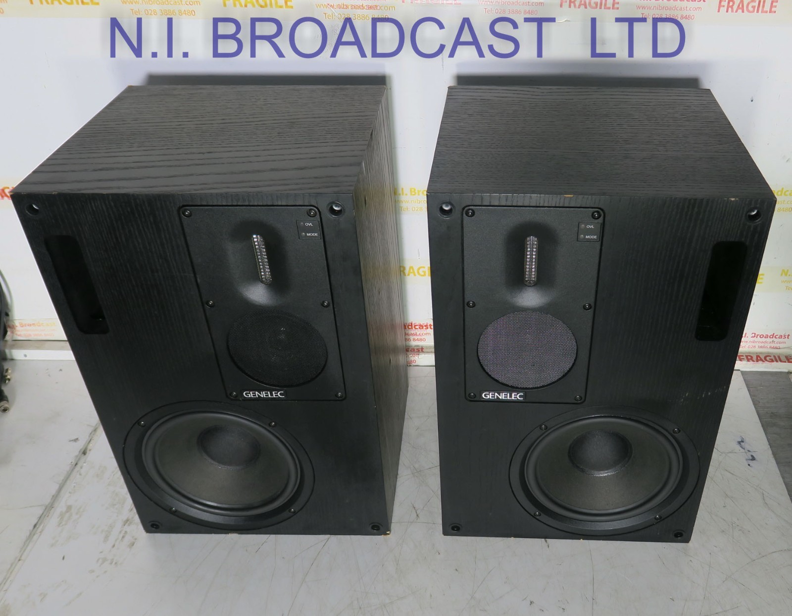 1x pair Genelec s30d digital / analog speakers (fully working)