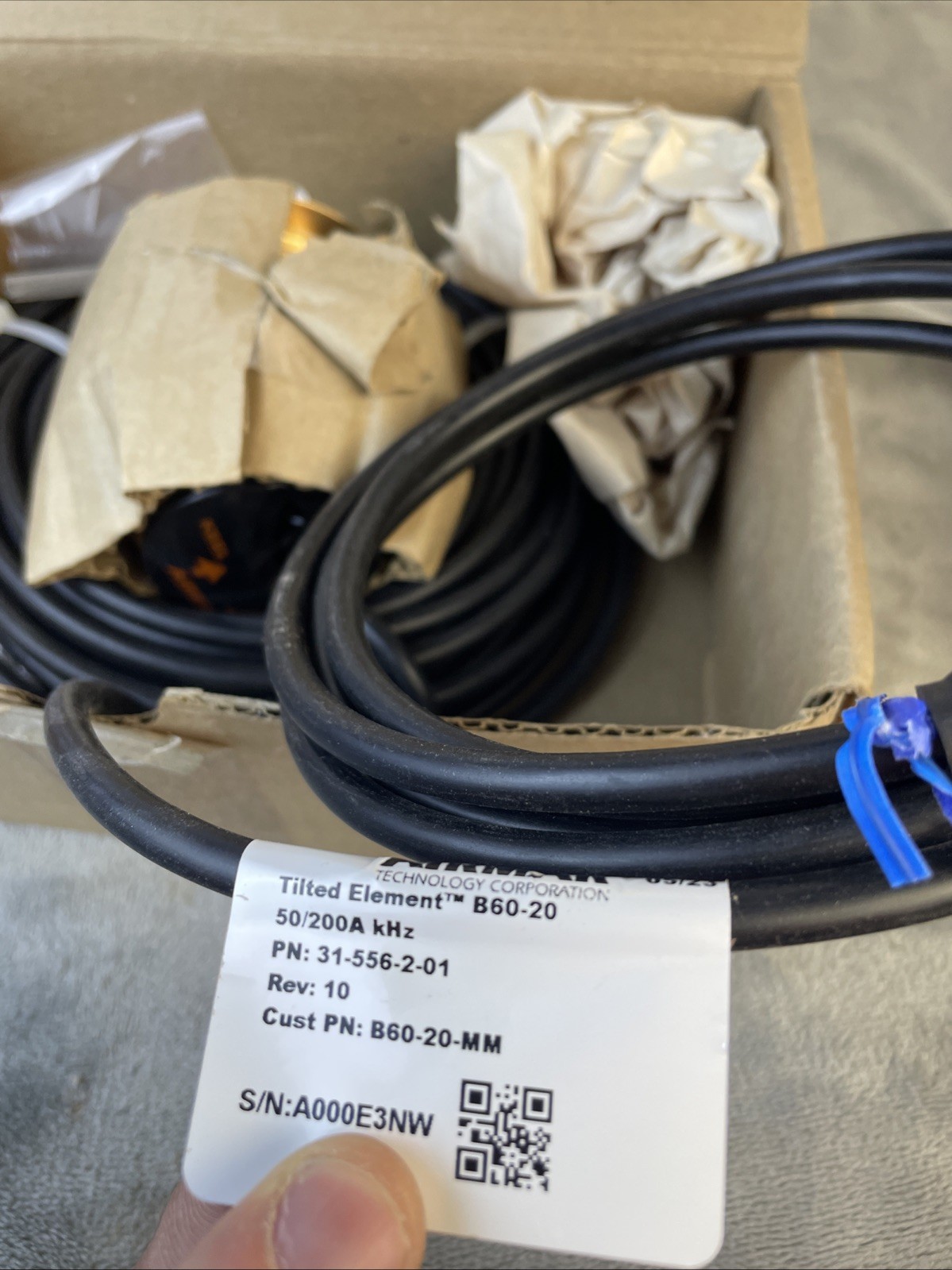 Garmin B60 Bronze Tilted Element 20° Through Hull Transducer Blue 8 Pin