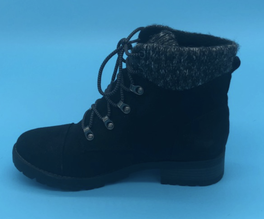 Universal Thread Black Boots lace up size 8