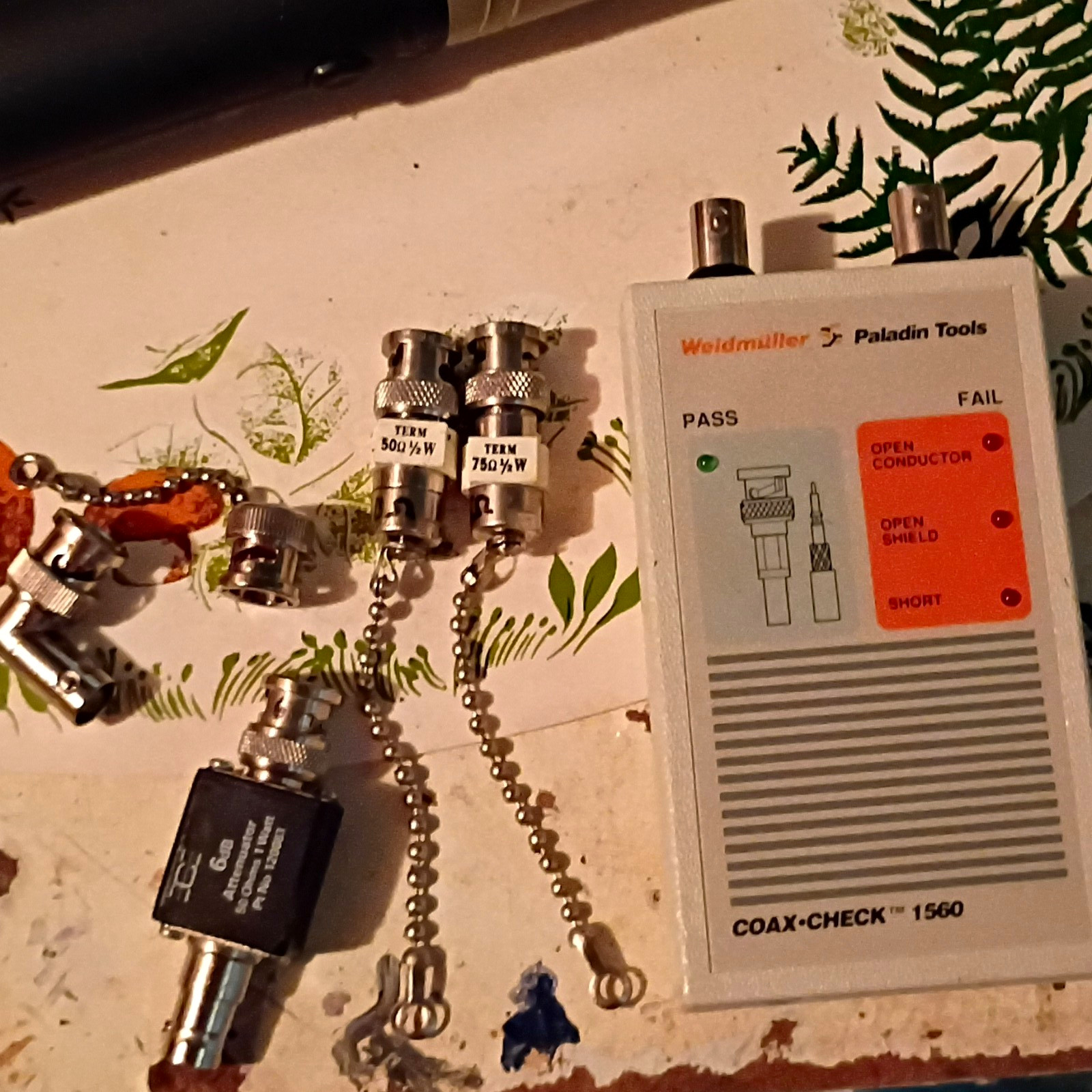 Weidmuller Paladin Tools COAX-CHECK 1560 (MPN 1560) BNC Coax Cable Tester