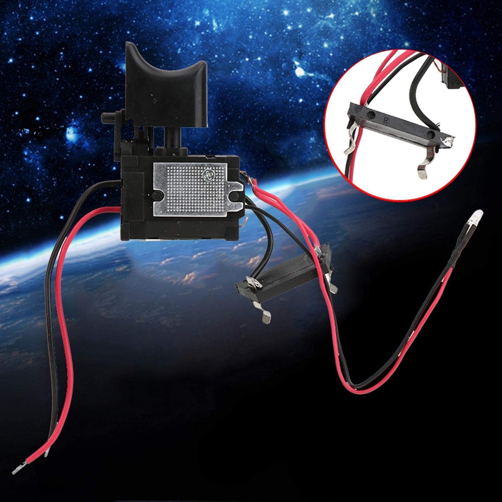 Electric Drill Switch, Cordless Trigger 7.2V-24V Lithium...
