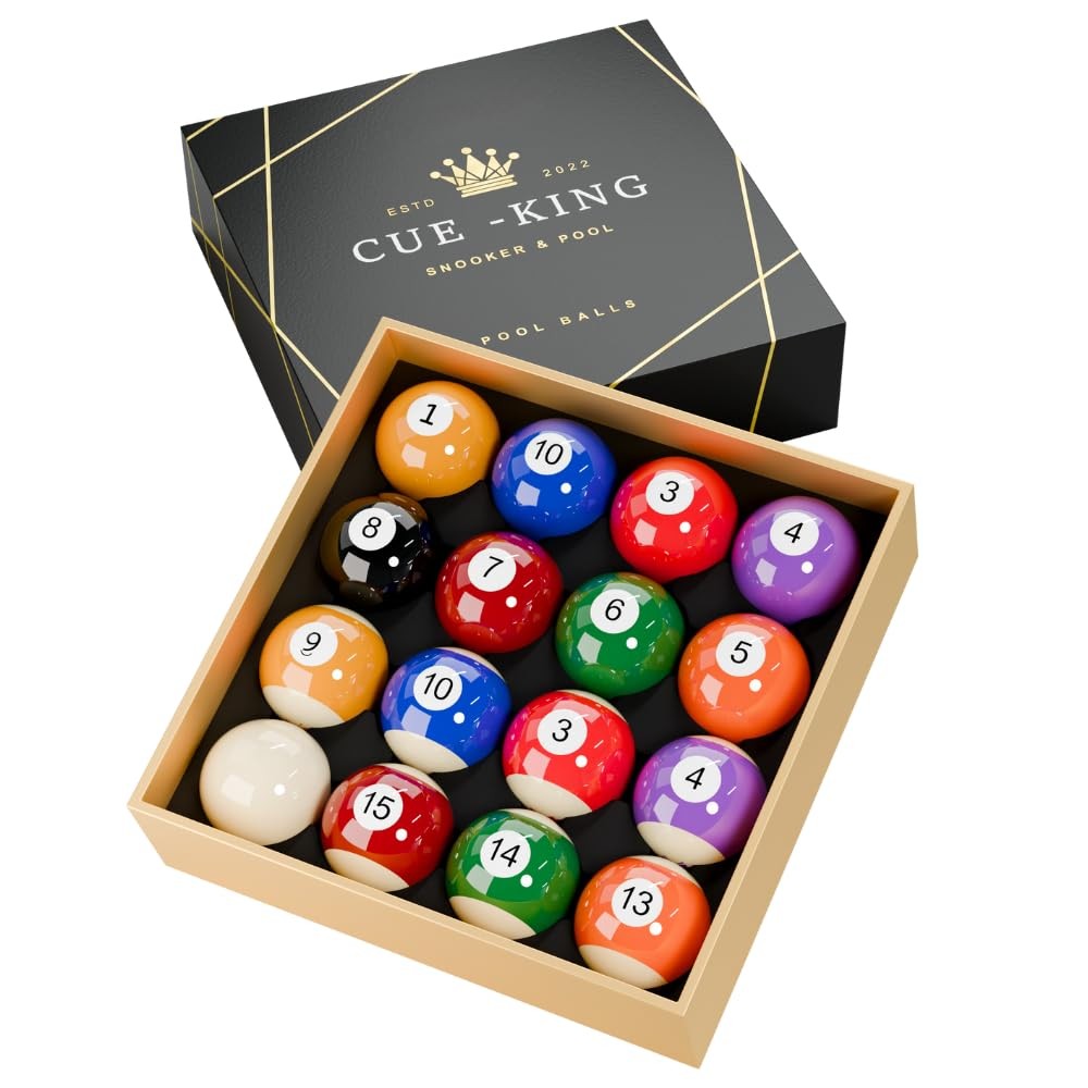 Pool Balls Billiard Grade AA 2-1/4” Regulation Size Ball Set Table Bolas De