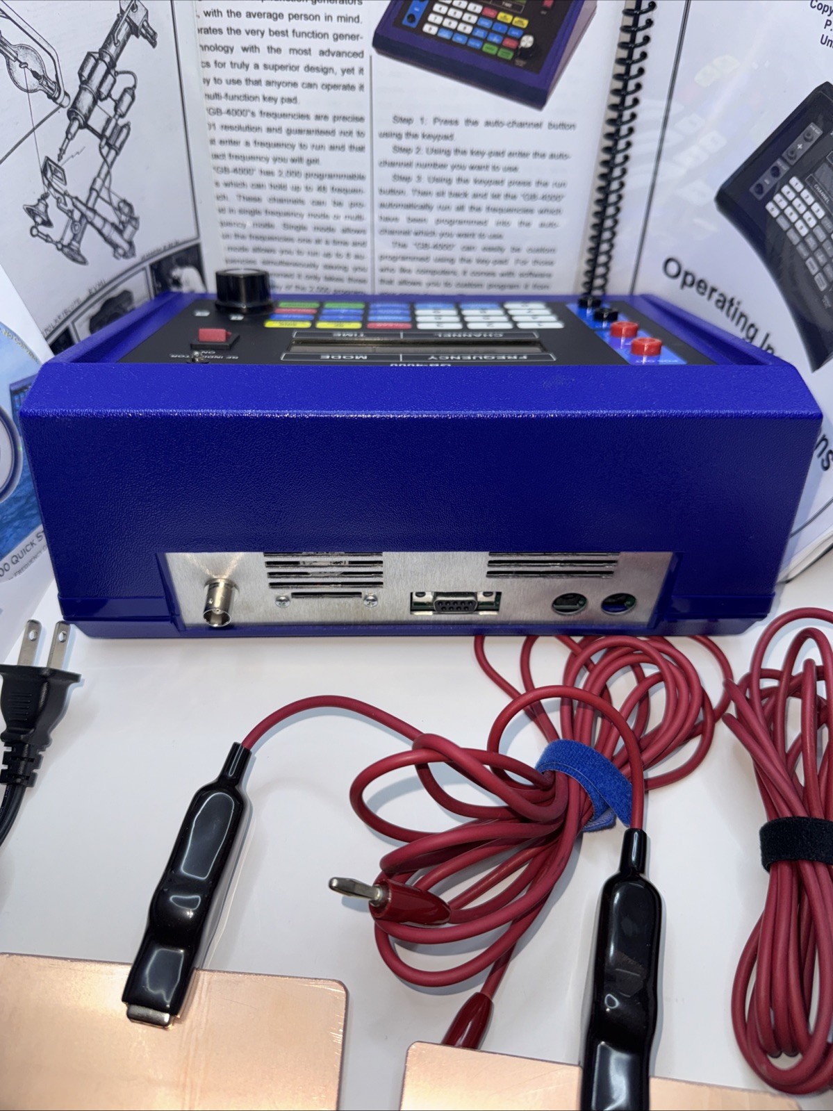 GB-4000 20 MHz Sweep/ Function Generator- Complete- Excellent Cond. -Tested-Rife