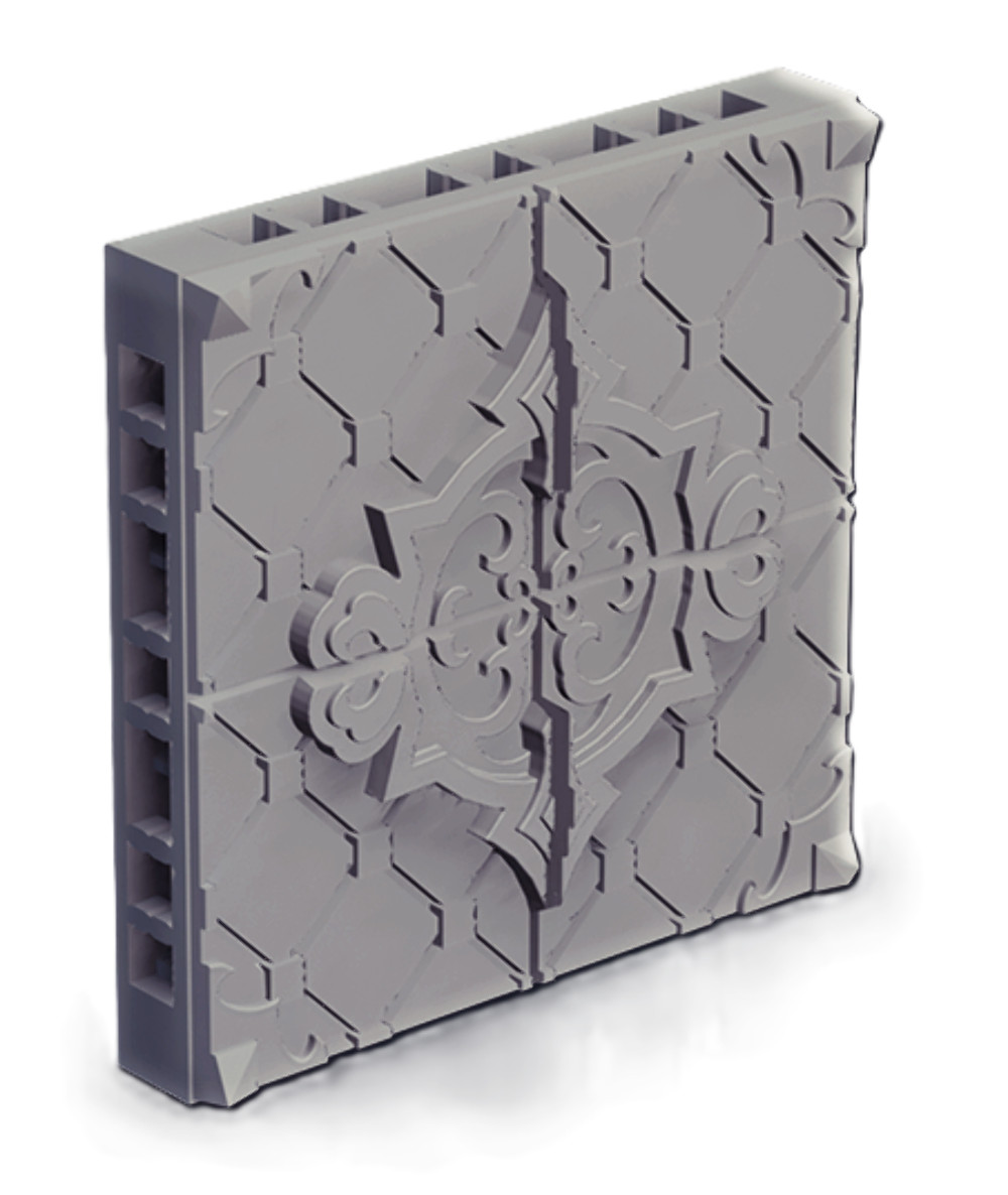 CastnPlay - 343A Castle Floor Tile - 32mm Miniature
