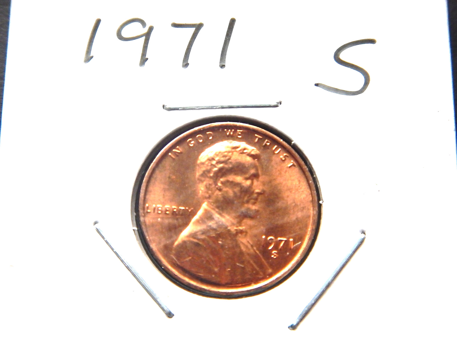 1971 (S) Lincoln Penny