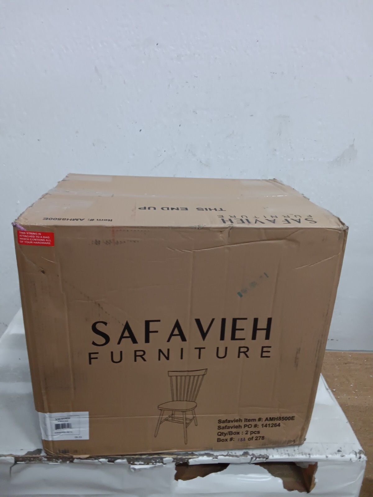 Safavieh PARKER SPINDEL SIDE CHAIR, Reduced Price 2172729138 AMH8500E