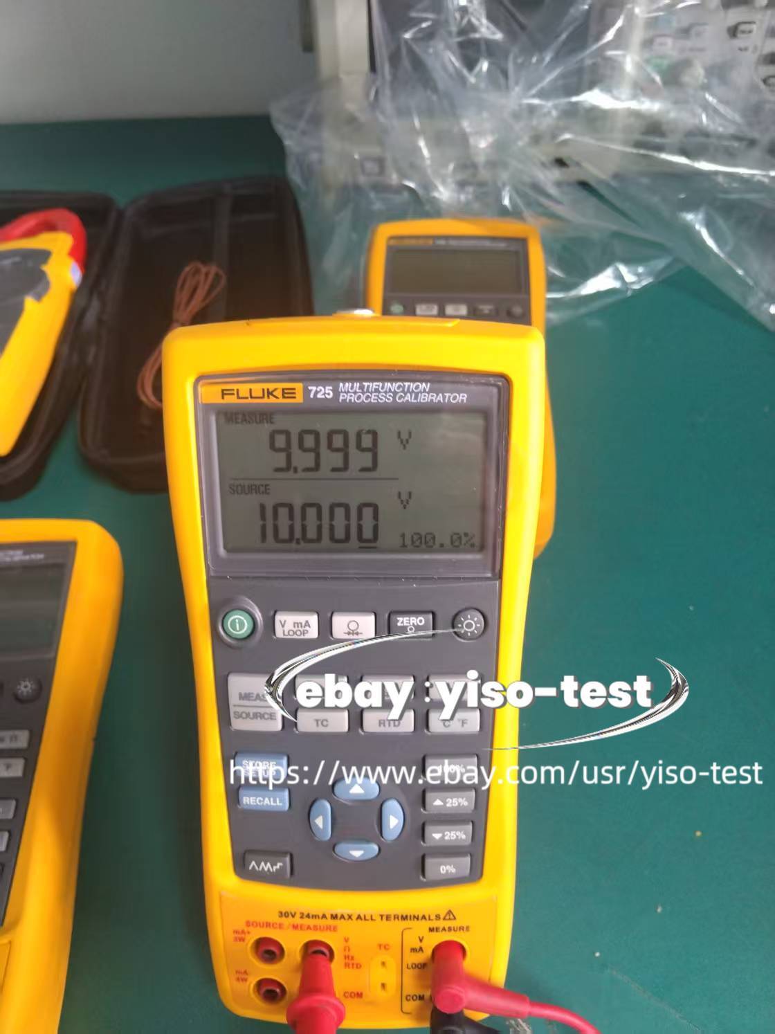 1PCS Fluke 725 Multifunction Process Calibrator /Good function ##