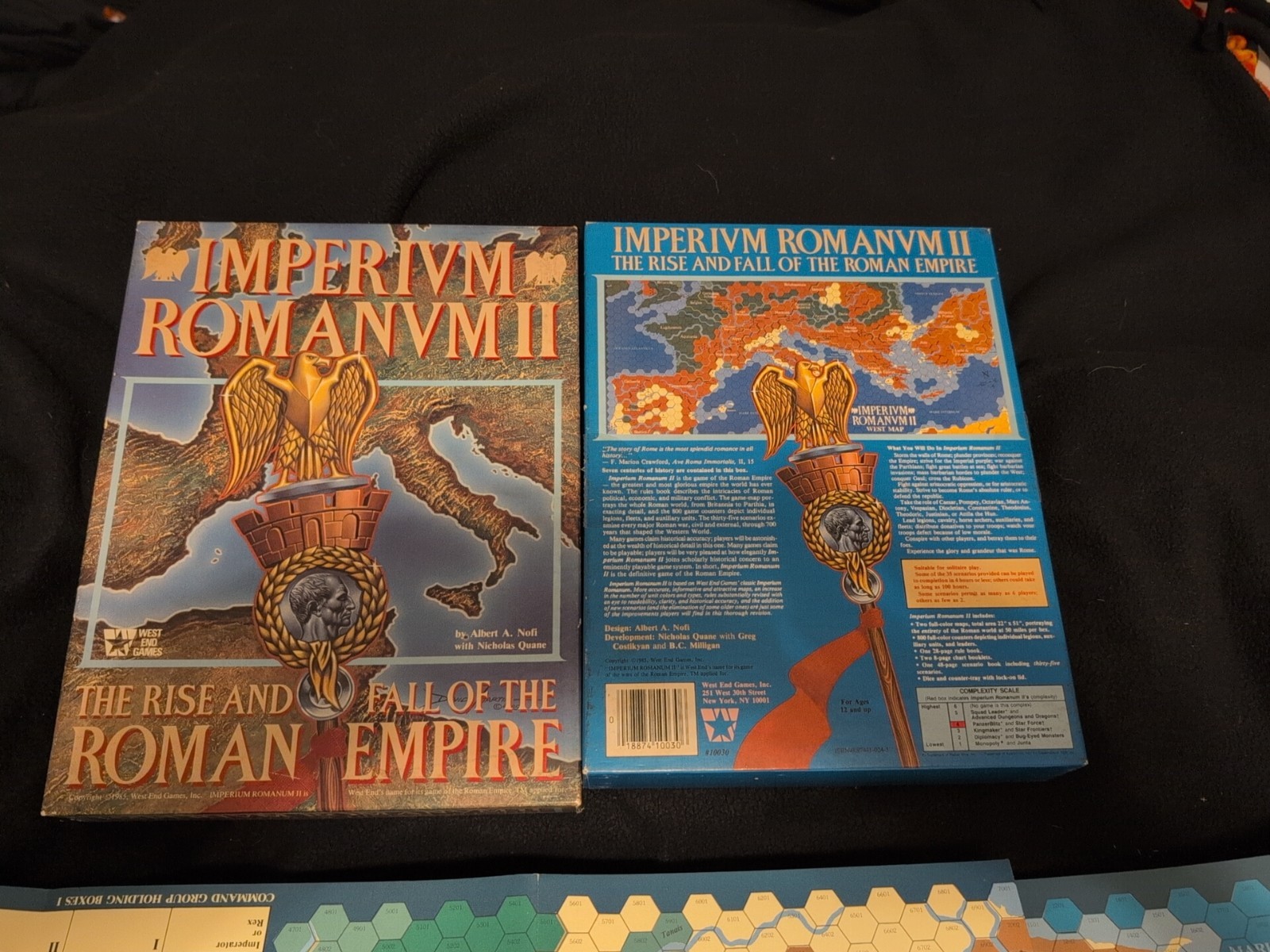 Imperivm Romanvm II:  Rise And Fall Of Roman Emp. By West End Games 1985