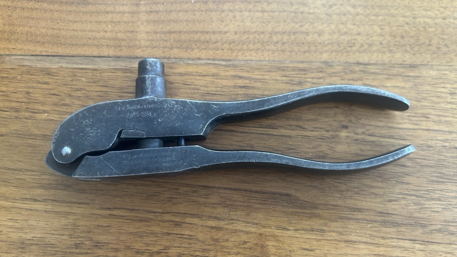 Vintage Original 1882 WINCHESTER  .38 S&W Loading Mold Tool Patent 1874