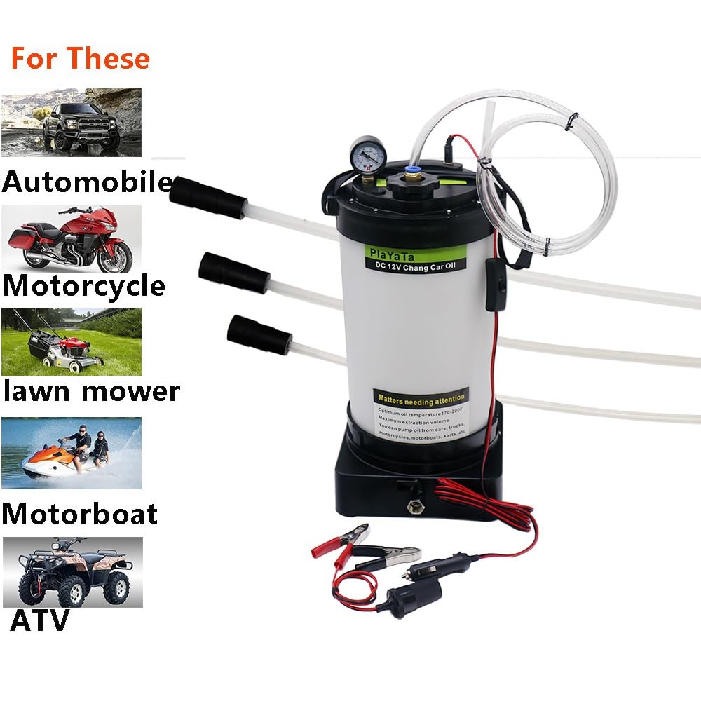 12V DC Current Oil Changer 6L Pump: for car Engine Oil,...