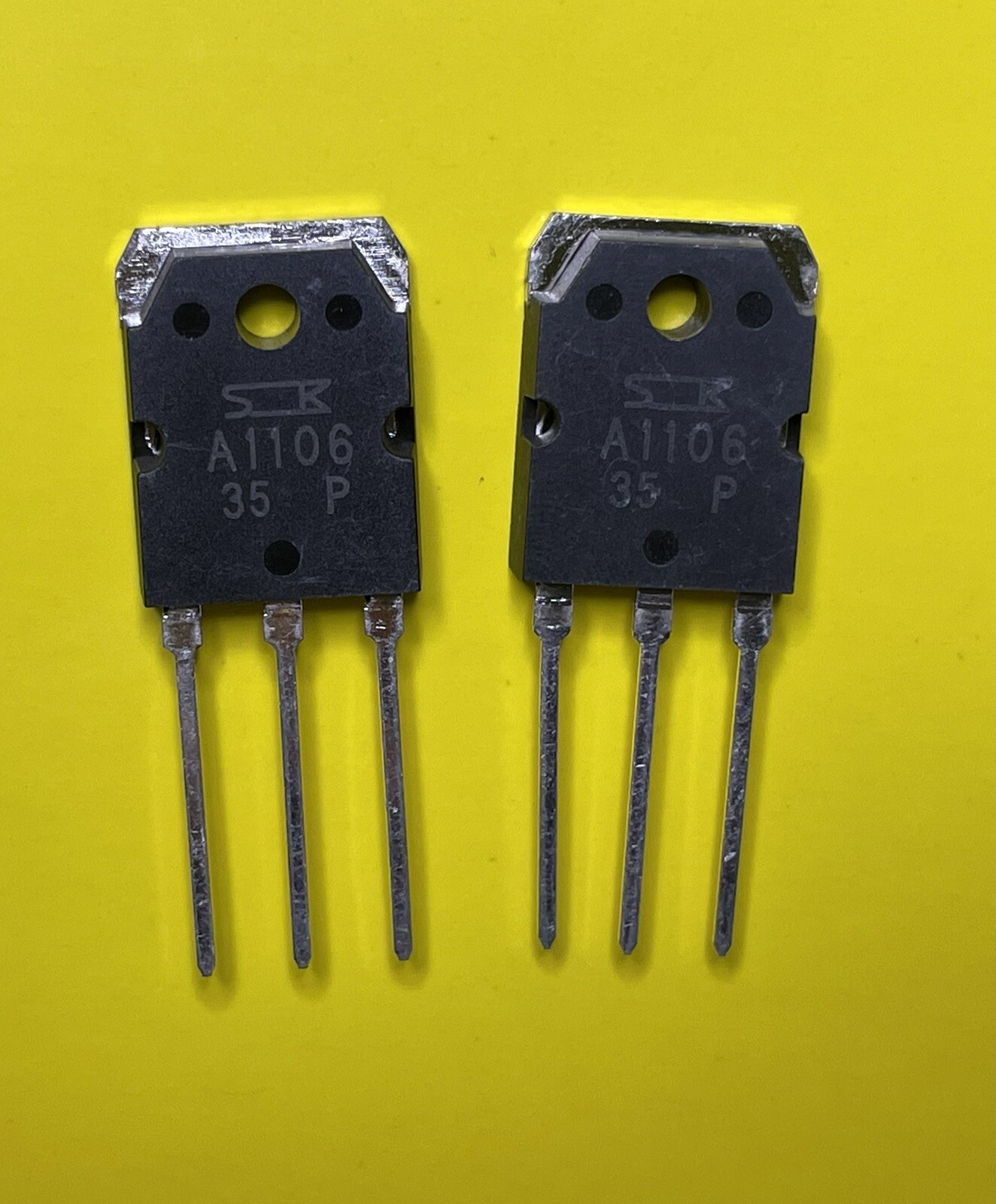 Pair Of 2SA1106 New Replacement Transistors A1106 Sanken