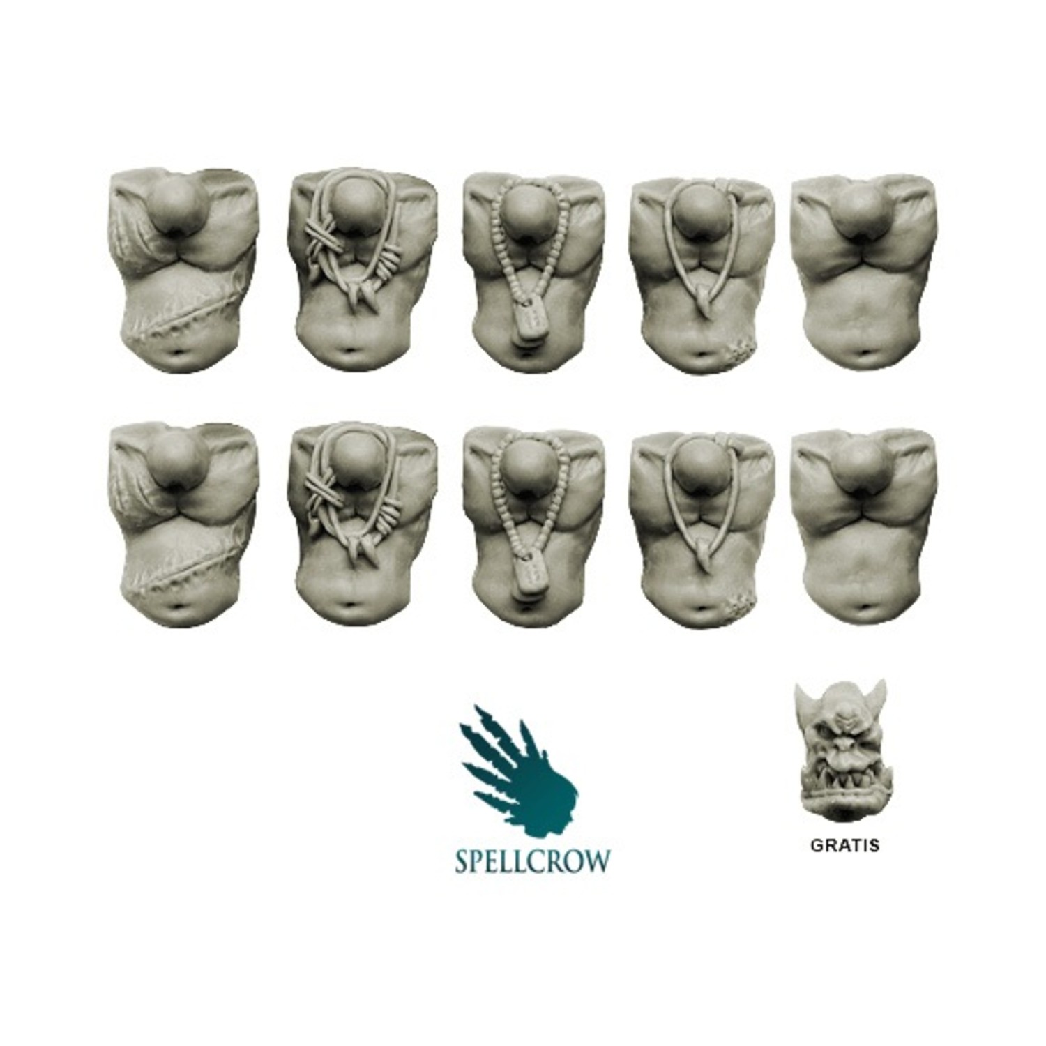 Spellcrow Orcs Torsos - Orcs Pack New