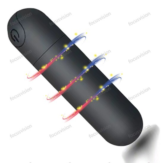 Mini Powerful Bullet Shape 10 Speed Vibrating Neck Body Massage Personal
