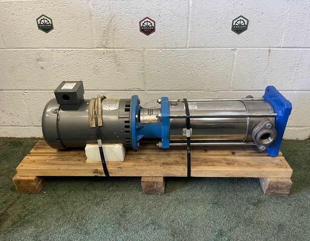 Goulds Pump 3SVA1K2GO SS Vertical Multi-Stage Pump w/ Baldor 7.5HP 3450RPM Motor