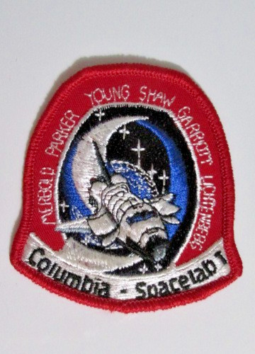 P#18 - NASA Mission Patch, Columbia Spacelab1 New