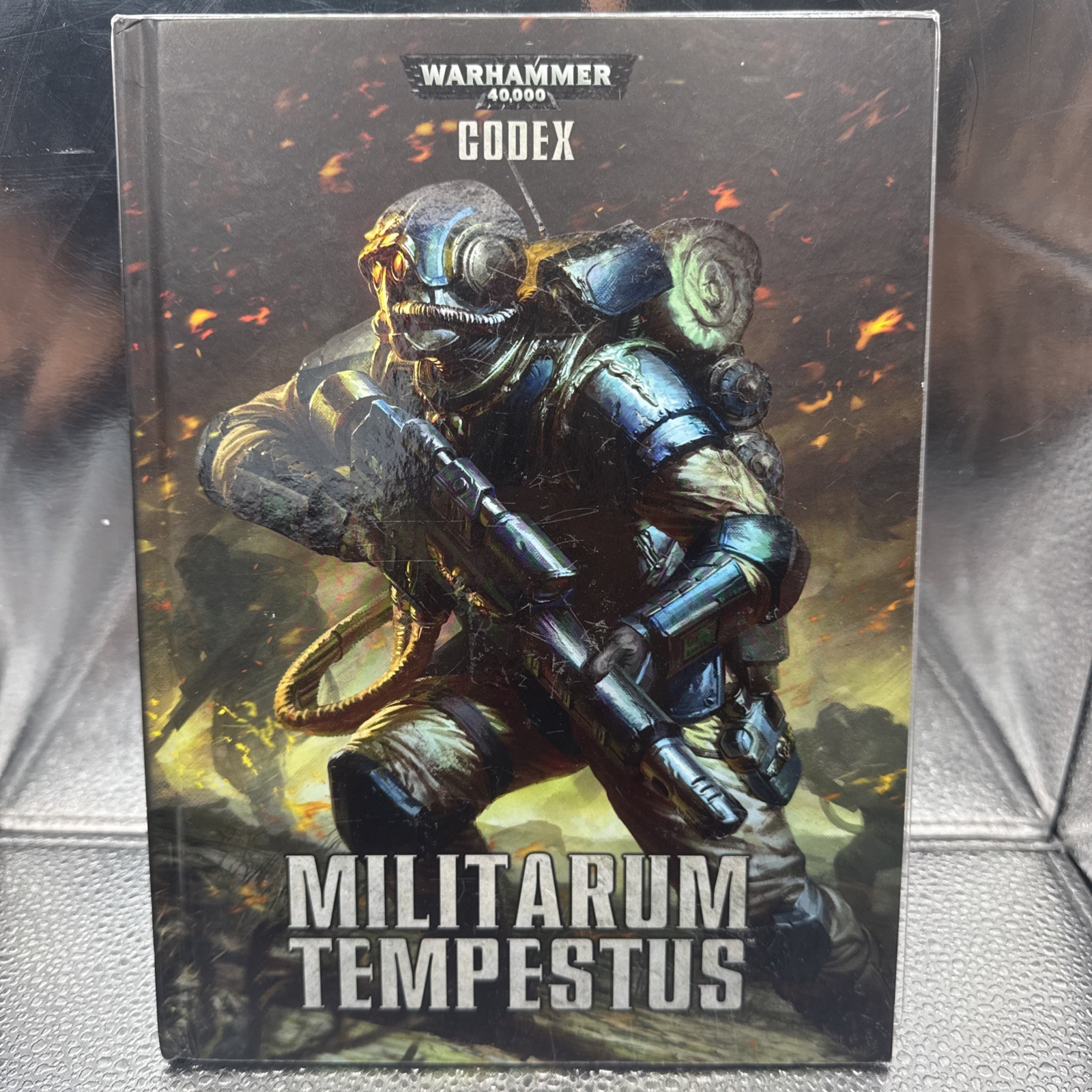WARHAMMER 40,000 40K CODEX MILITARUM TEMPESTUS HC GAMES WORKSHOP