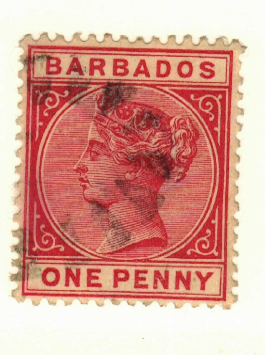 Barbados #61 used