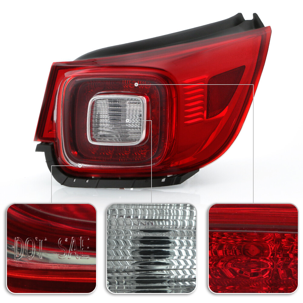 2013-2015 Chevy Malibu LTZ Limited LTZ Outer LED Tail Light Lamp Passenger Side