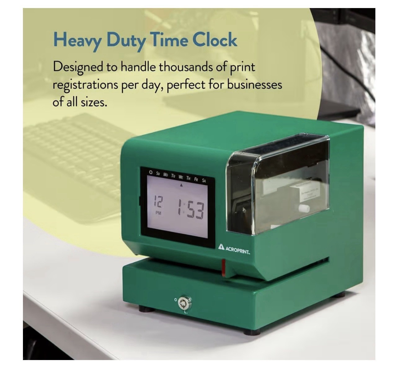 acroprint time recorder