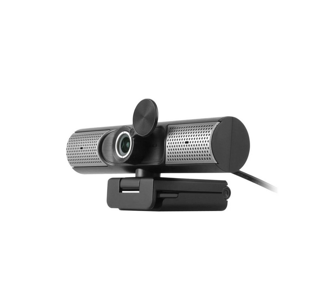 Webcam with Microphone and Speaker, 1080P Web Camera for Desktop Computer Laptop