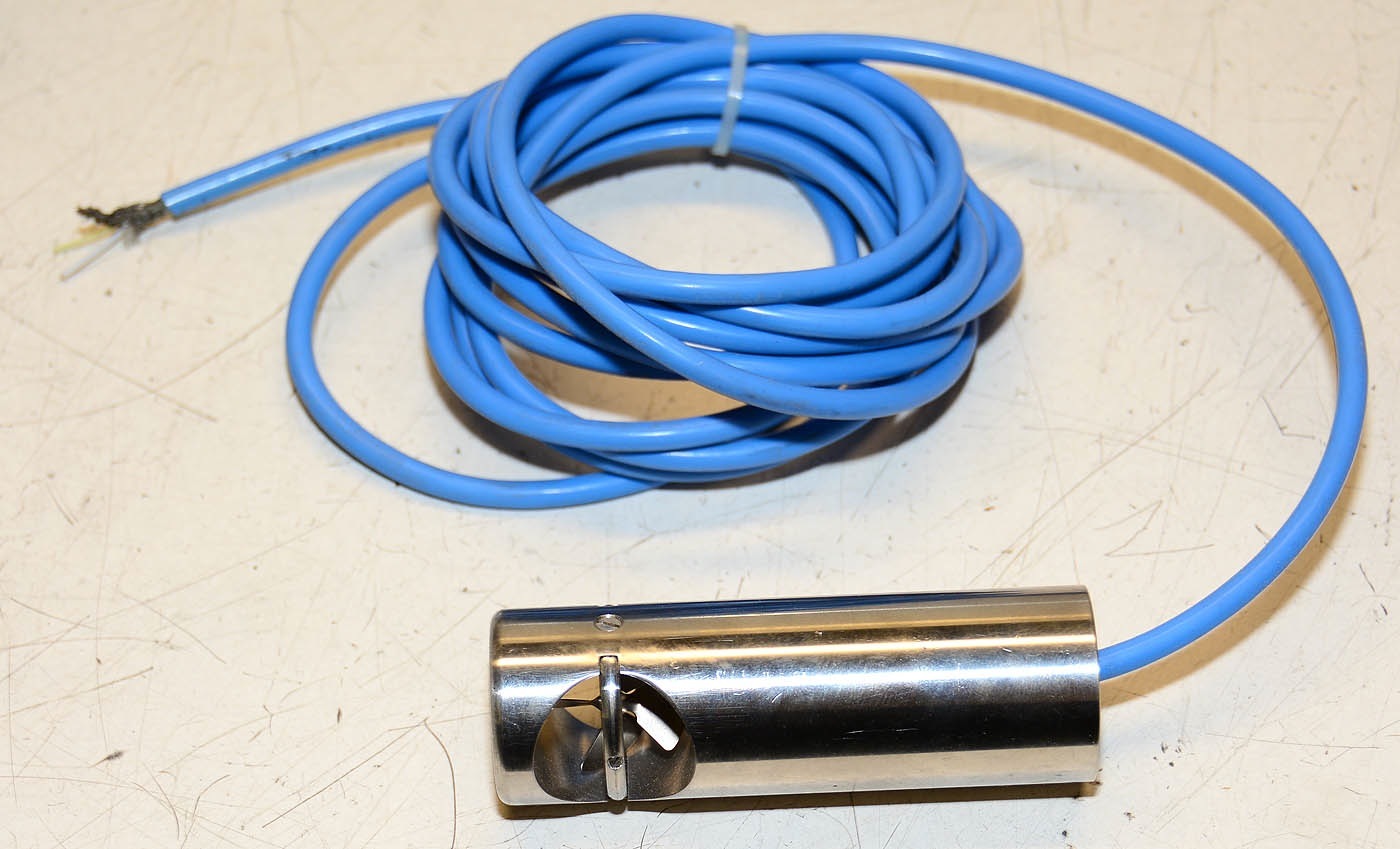 High Temperature Propeller Flowmeter to 100 Deg C Rated Part # md 20934 NEW