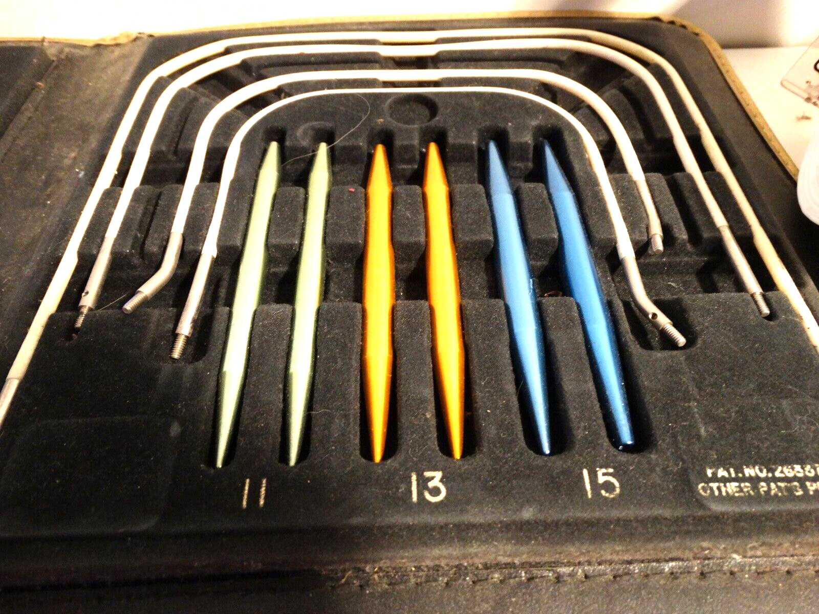 Vintage Sears Boye Needle Master Kit Circular Knitting Needle Kit Partial