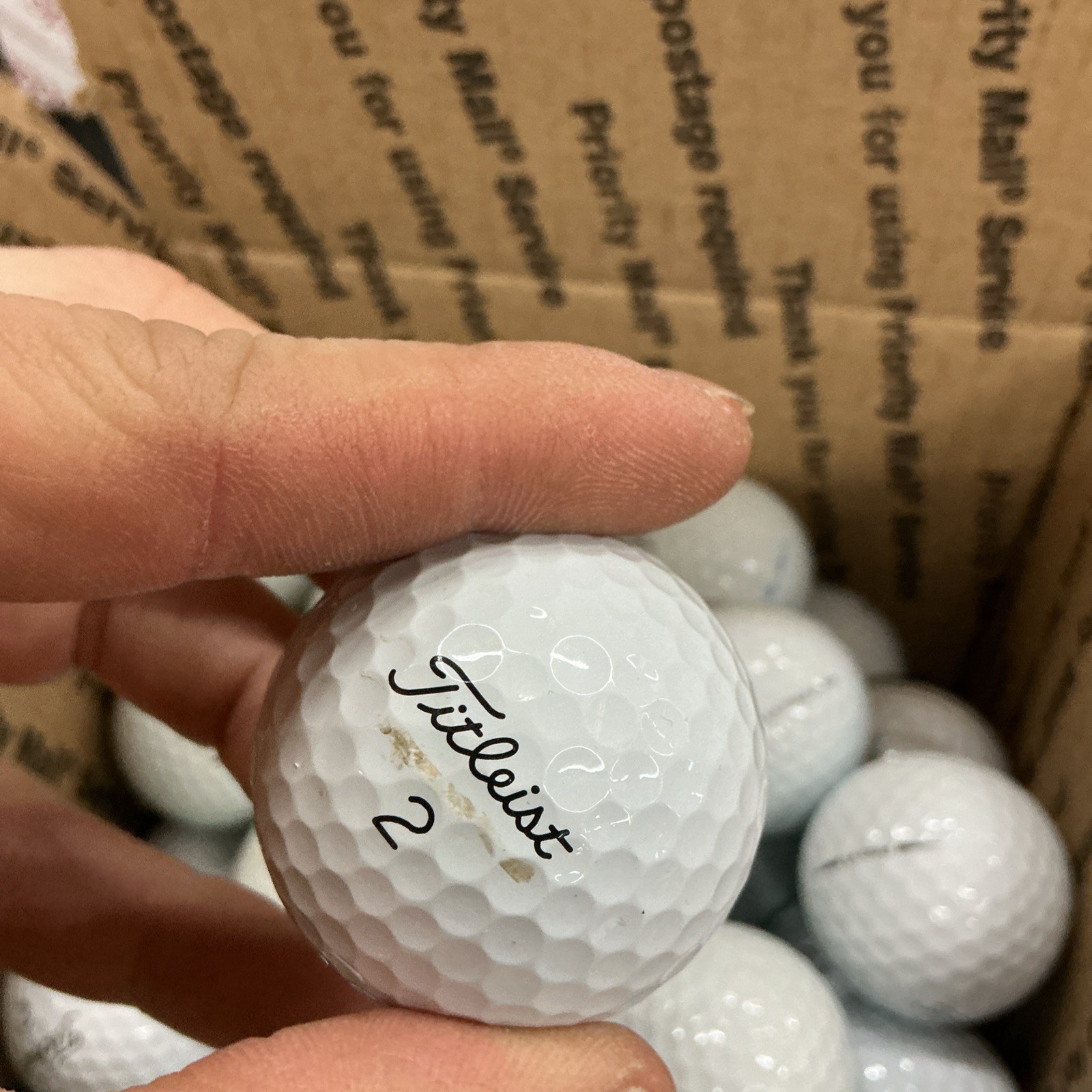 48 Titleist Pro V’s Used