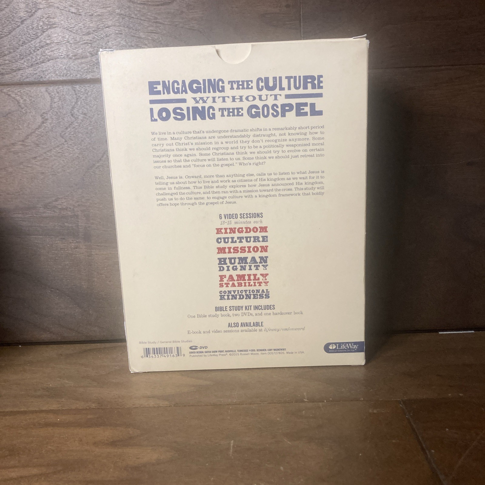 LifeWay - Russell Moore - ONWARD, 6-Session DVD Bible Study Kit