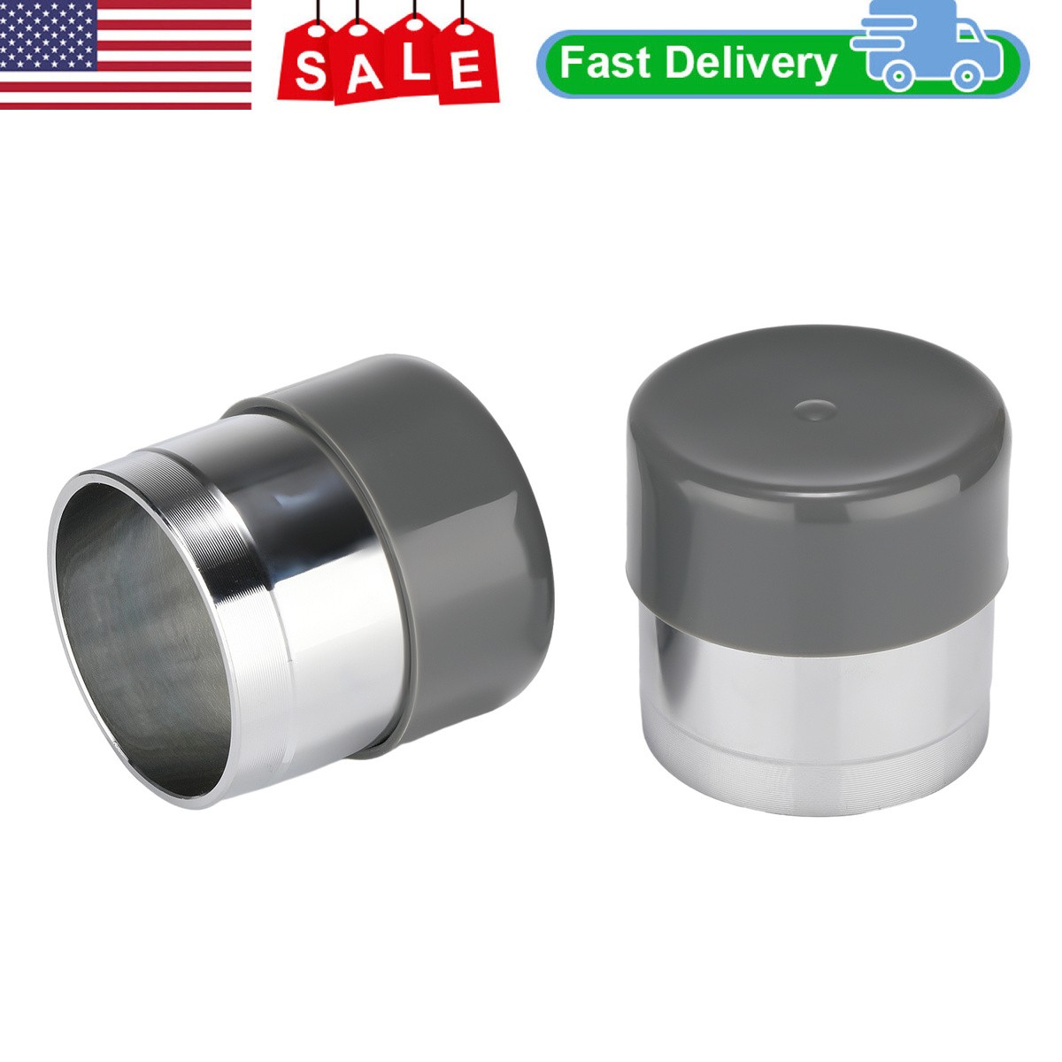 2PCS Buddy Bearing Protectors For Trailer Boat 1.98" with Cap & Bras