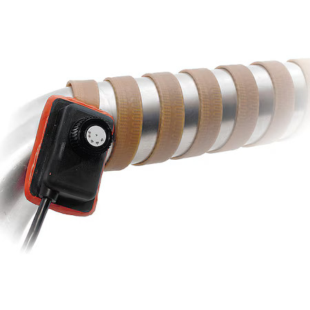 Briskheat Hstat051002 Heating Tape, Adjustable Thermostat Control, 120Vac, 72W,