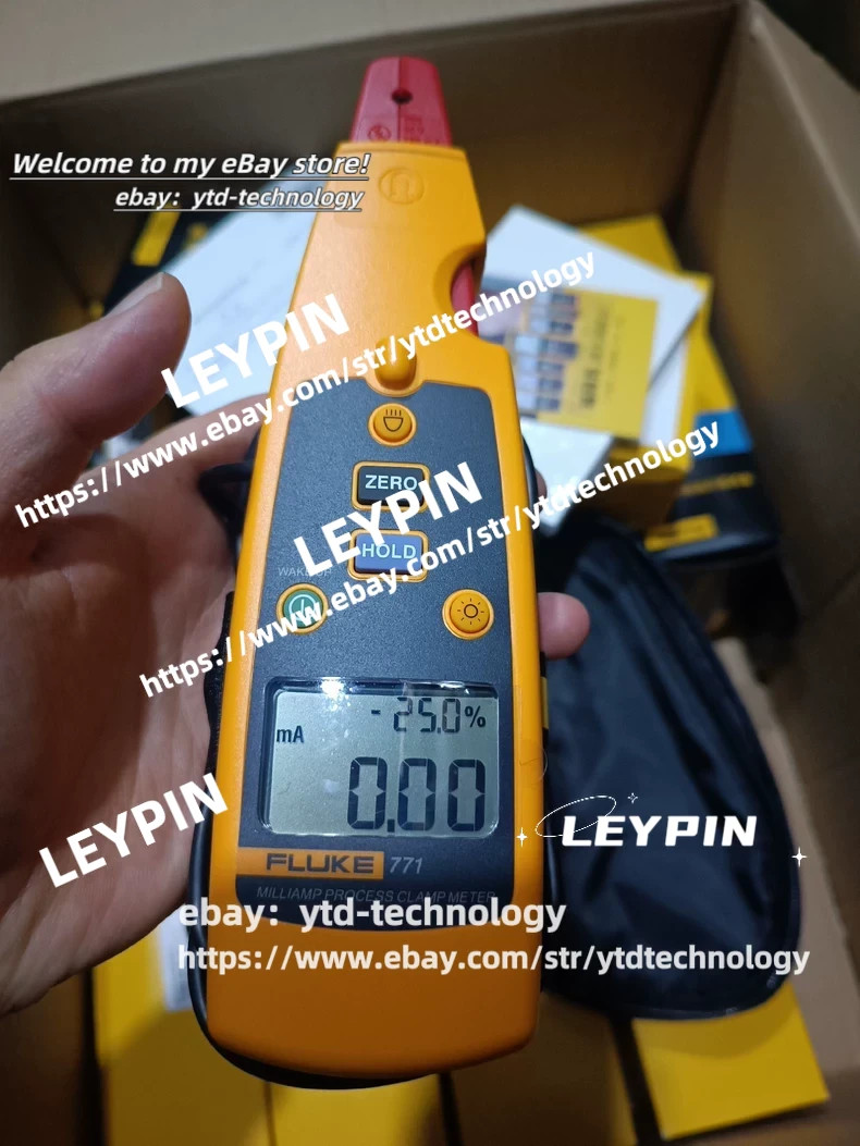 NEW 1 PCS Fluke 771 Milliamp Process Clamp Meter/lhy