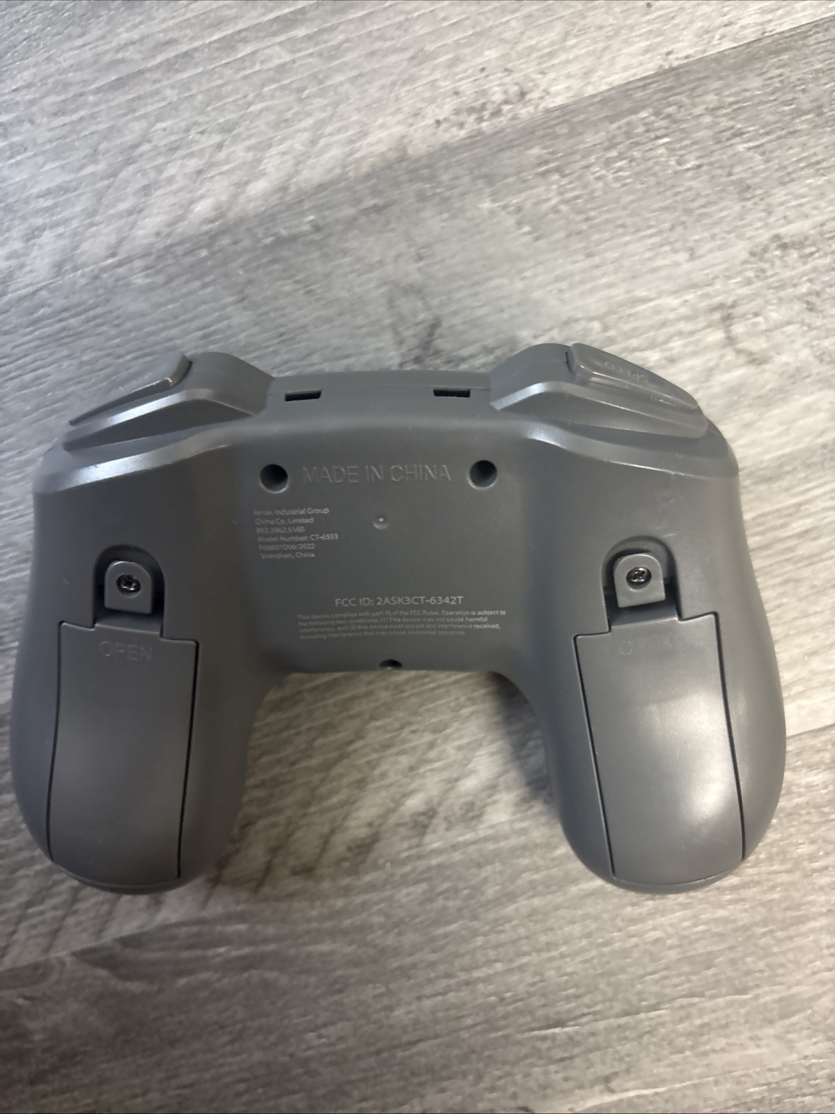 Ascend Aeronautics CT-6333 Gray Wireless Video Drone Camera Remote Controller