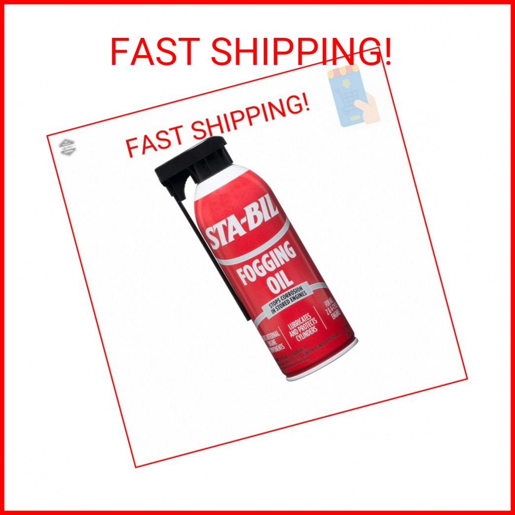 STA-BIL (22001) Fogging Oil - Stops Corrosion In Stored Engines - Lubricates And