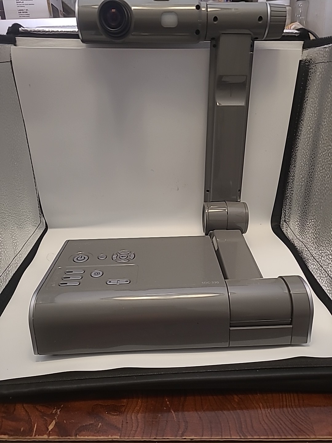 SMART Technologies SDC-330 Document Camera Unit with  power cord and vga cable
