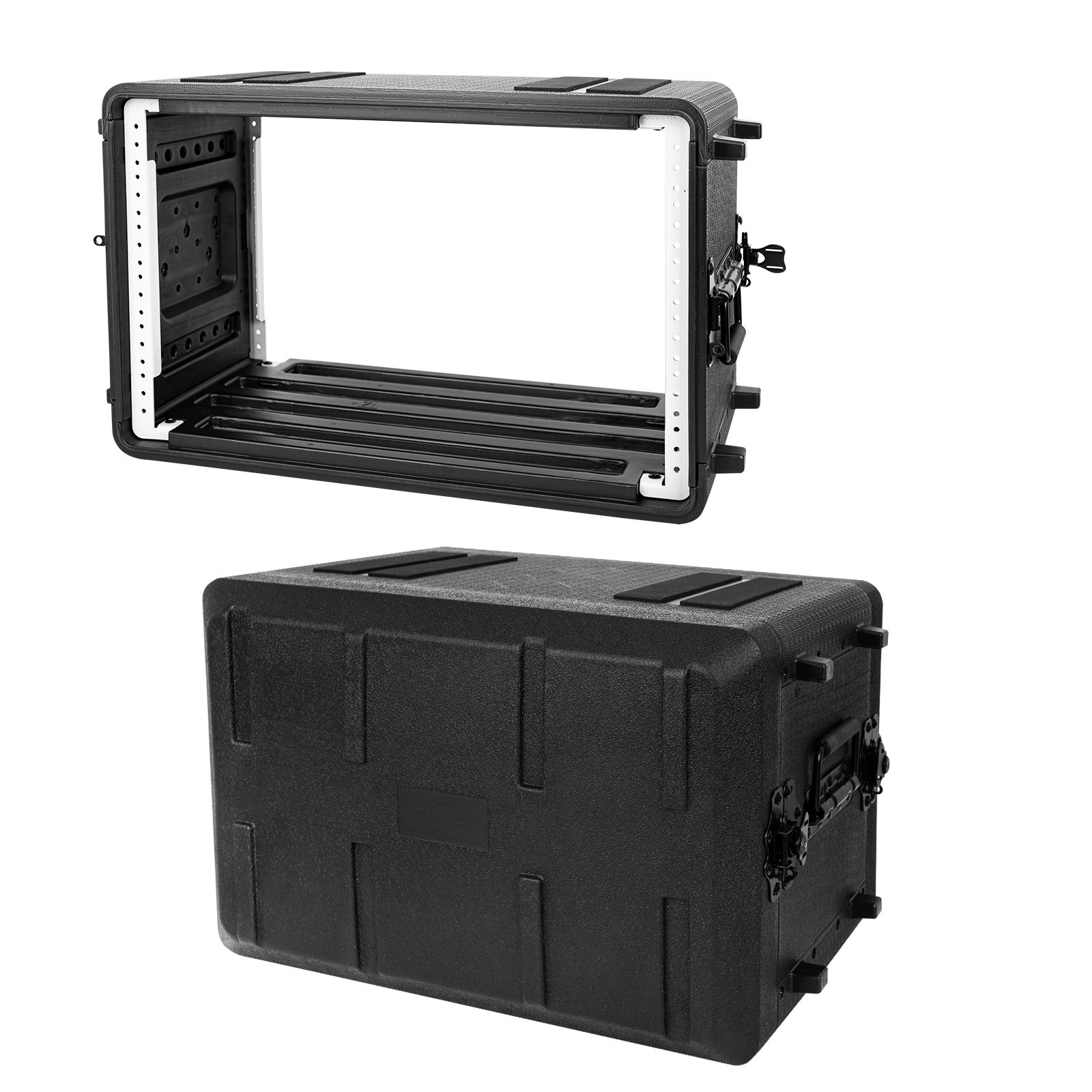 PA DJ Flight Road Travel Mount - 6U Rack Case, Waterproof Hard Case
