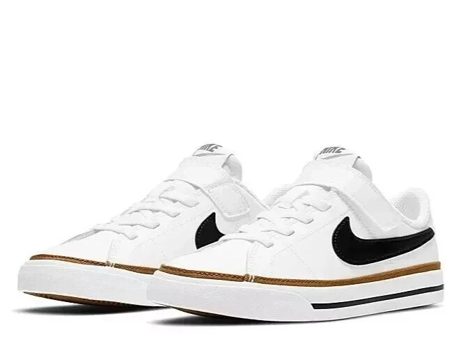 Nike Boy's Court Legacy Sneaker DA5381-102 White (12C, 13C, 3Y, 5Y)
