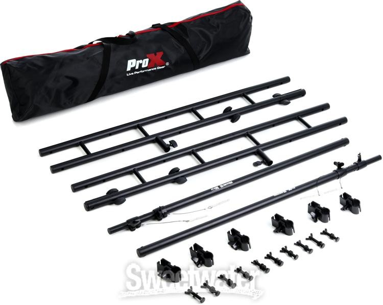 ProX Mesa Facade Truss Dual T-bar Lighting Stand