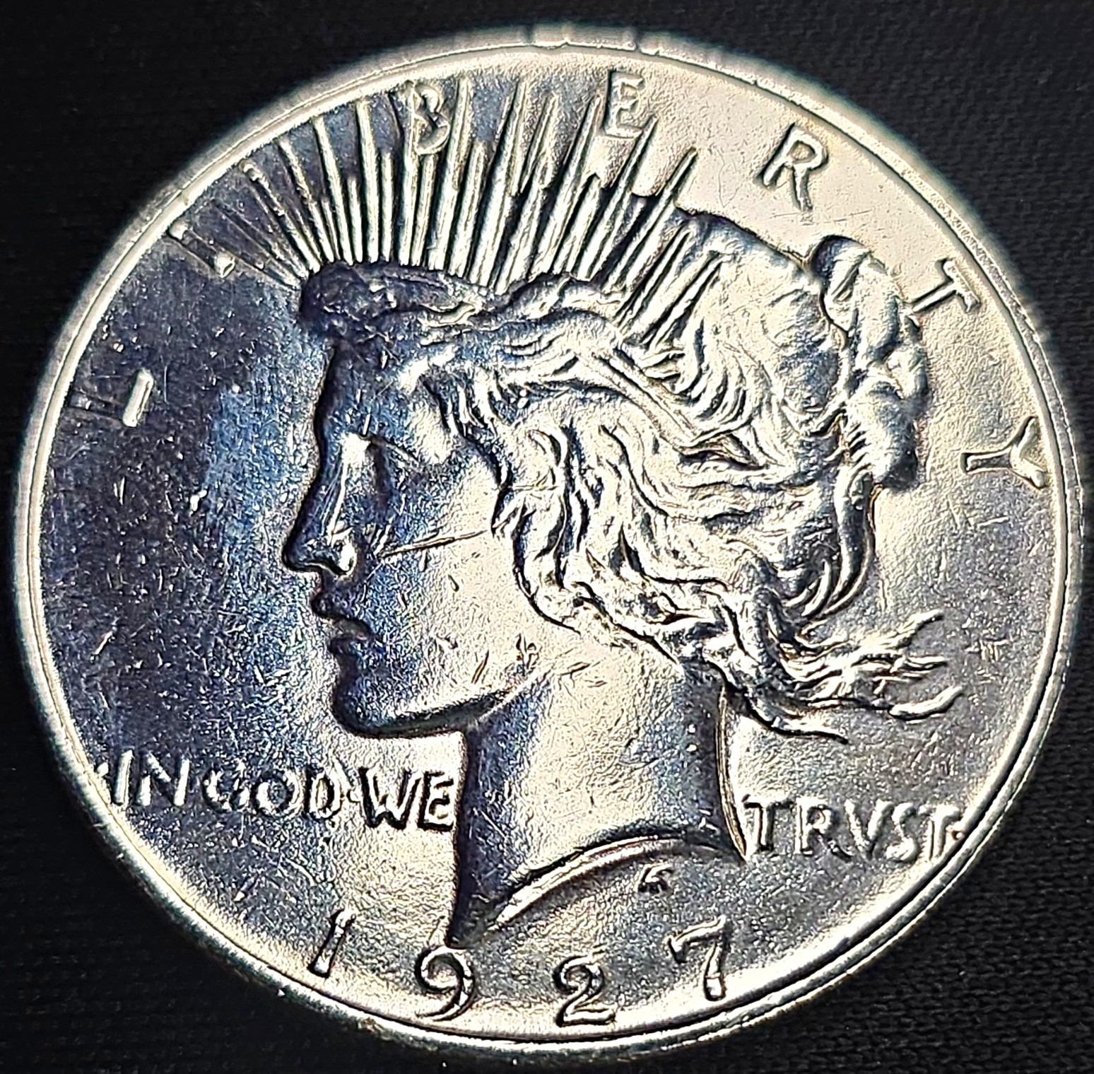 1927 D Peace Silver Dollar $1  (Polished) Kennedy Mint
