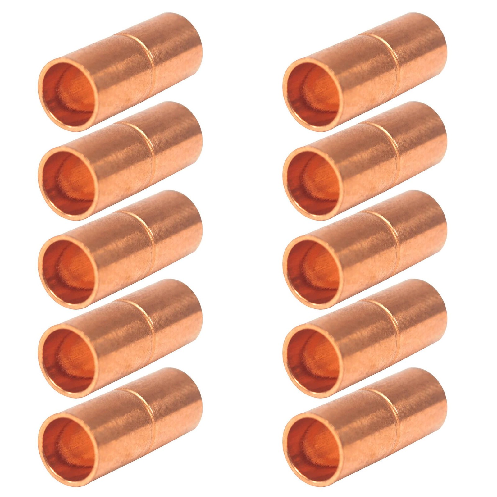 Appli Parts AP-A014B10 1/4 in Wrot Copper Coupling fitting CxC Sweat connections