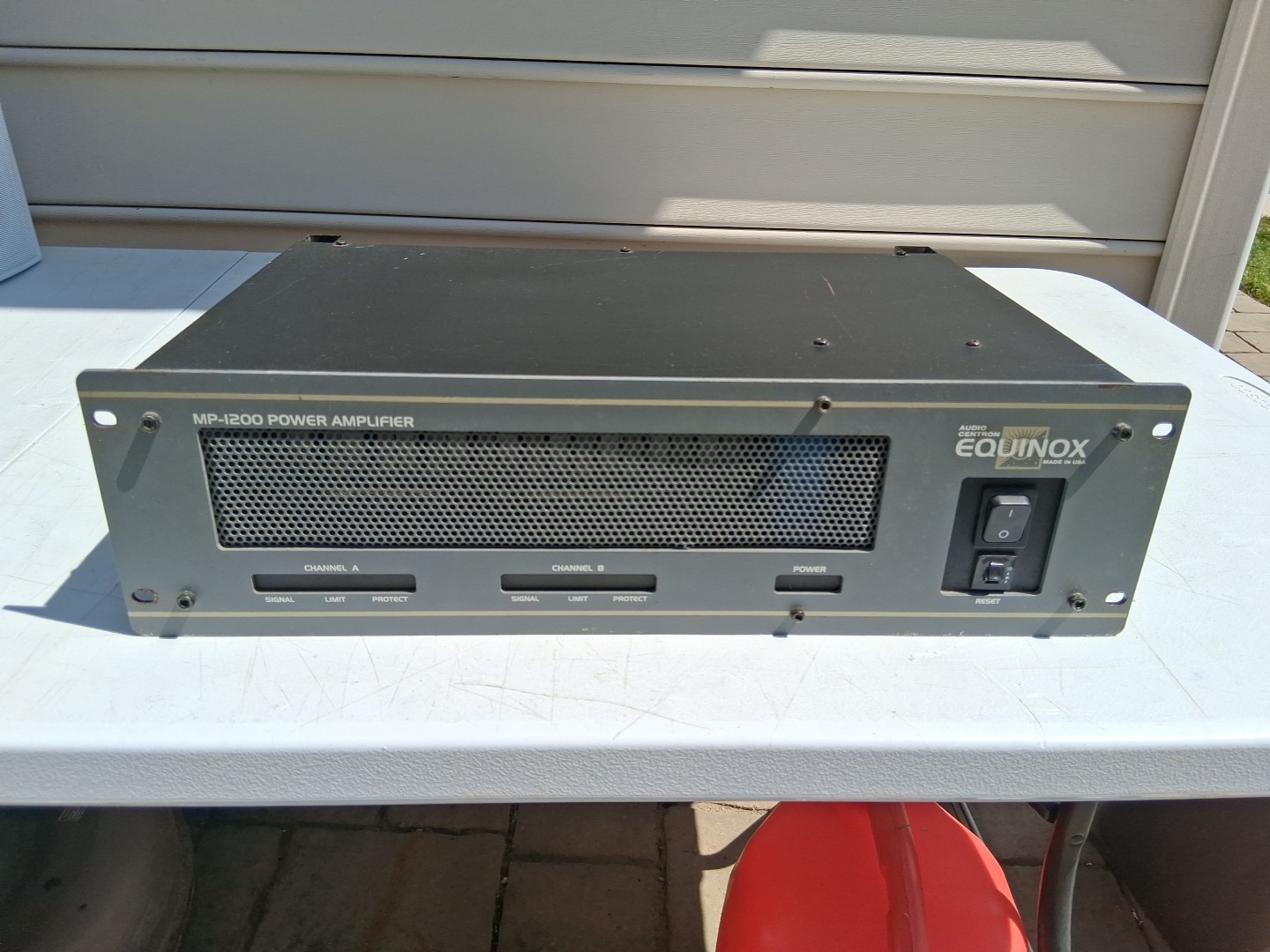Audio Centron Equinox Amp MP1200 Tested Works