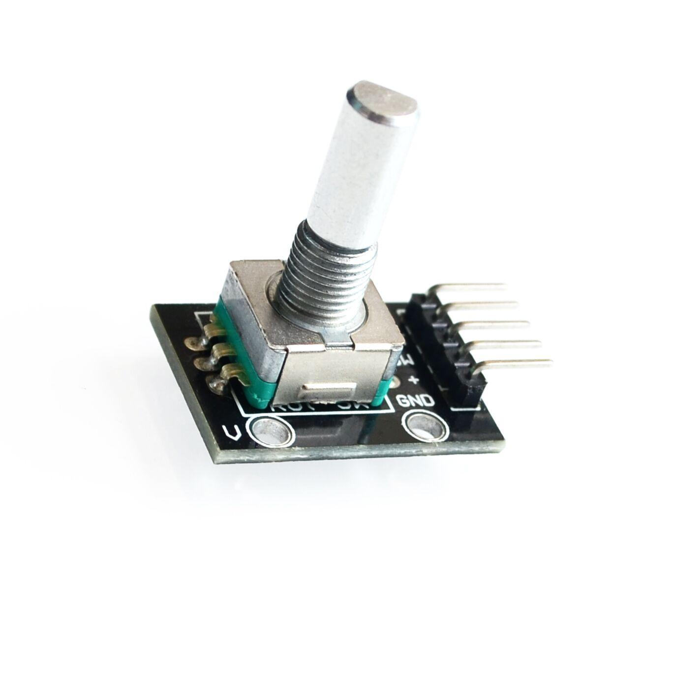 2X Rotary Encoder Sensor Module w/ Pushbutton Switch KY-040 for Arduino AVR DIY
