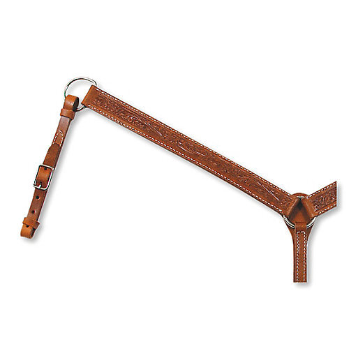 Circle Y Floral Straight Breast Collar