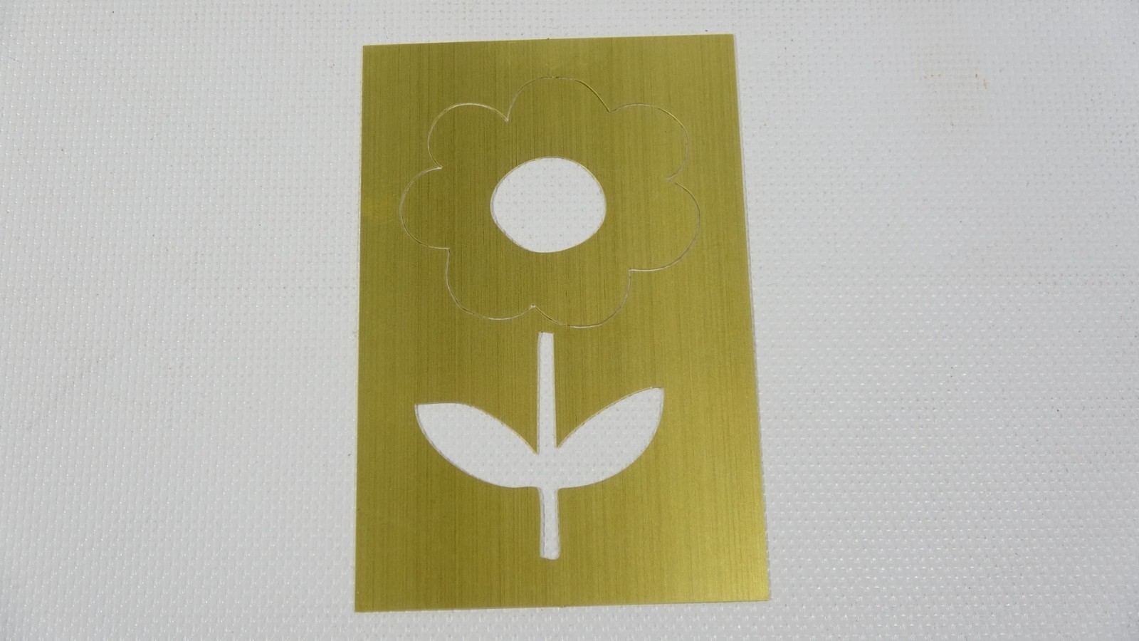 Flower Twist Apart Lasting Impressions Stencil Template - 2004