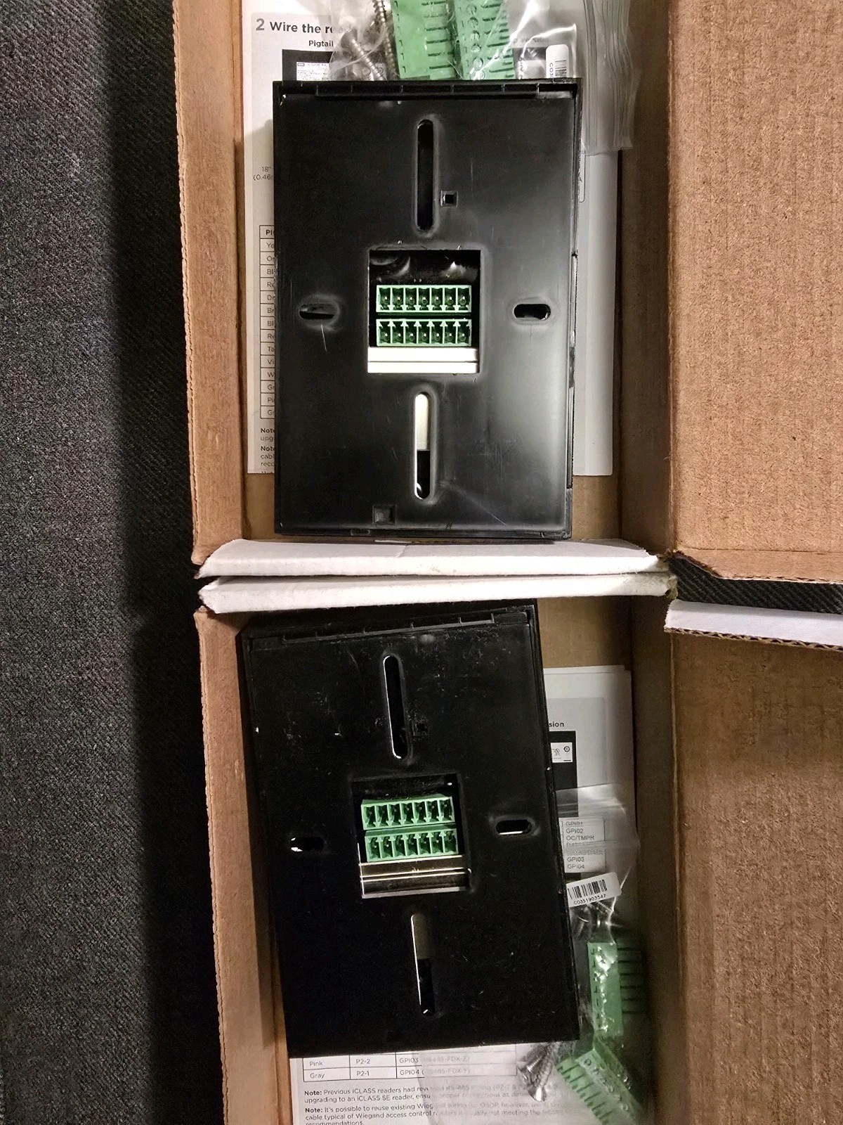 HID 920PTNNEK00000 multiCLASS RP40 Wall Switch Reader - Black
